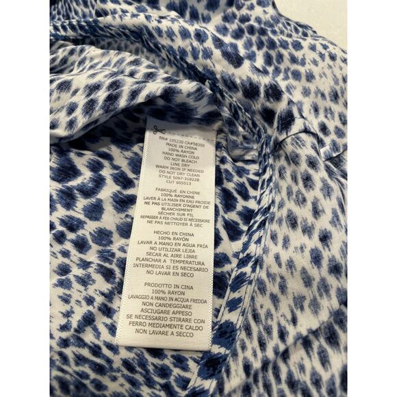 Soft Joie Arryn Snakeskin Ruffle Dress Size S Cinched Waist 3/4 Sleeve Mini - Picture 8 of 10